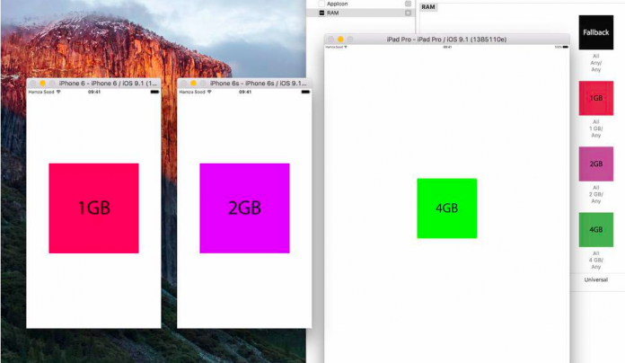 memoria ram iphone 6 S y 6S Plus