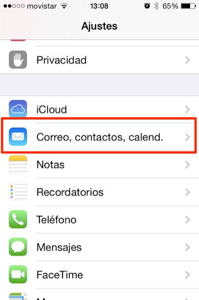 Como importar los contactos de tu tarjeta SIM al iPhone 1