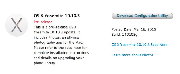OS X 10.10.3 beta 4
