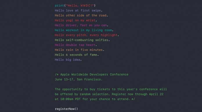 WWDC 2016 apple WWDC 2016 apple