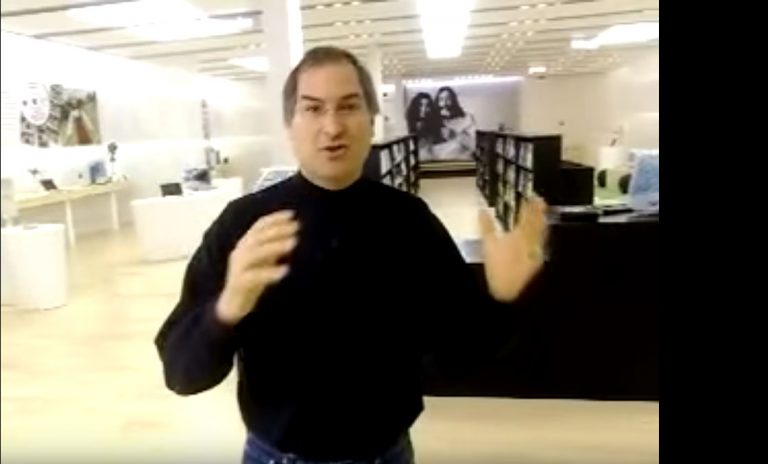 15 aniversario Apple store Steve jobs