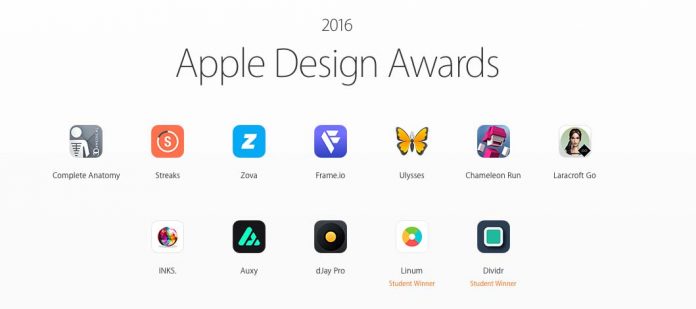 Apple Design Awards 2016