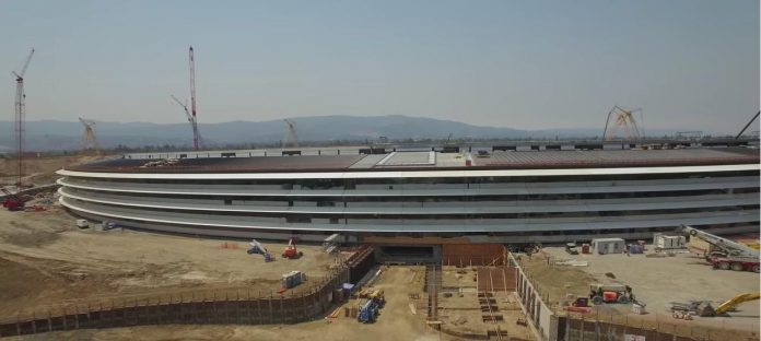 Evolución Apple Campus 2 - Septiembre 2016 Evolución Apple Campus 2 - Septiembre 2016