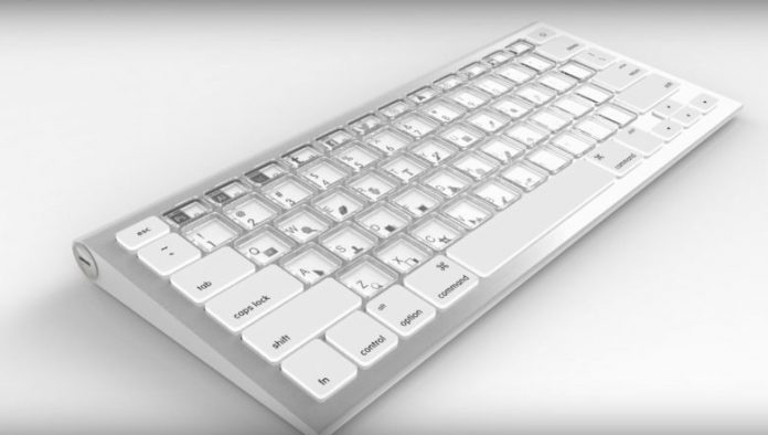 teclado sonder apple tinta electronica