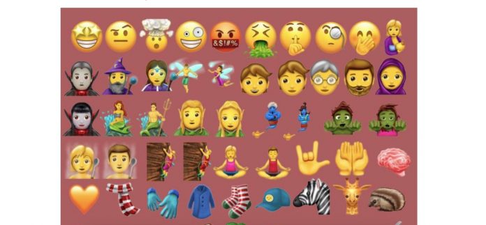 new-emoji unicode 10