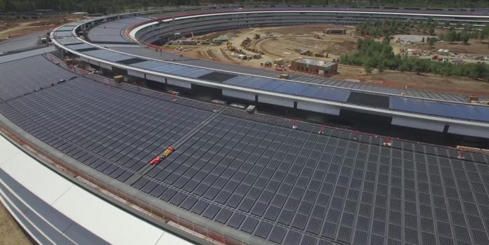 Evolución obras Apple Park - mayo 2017 Evolución obras Apple Park - mayo 2017