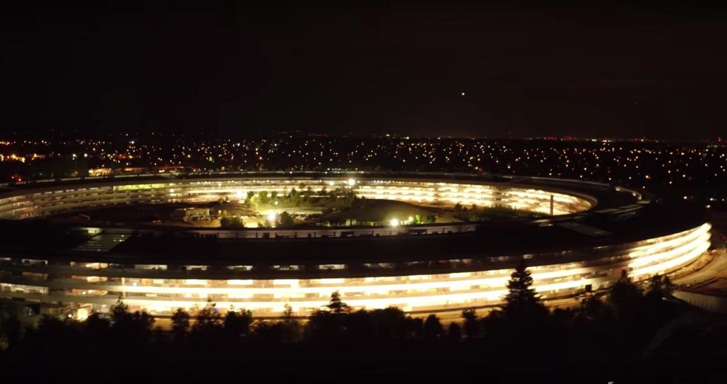 Evolución Apple Park - Abril 2017