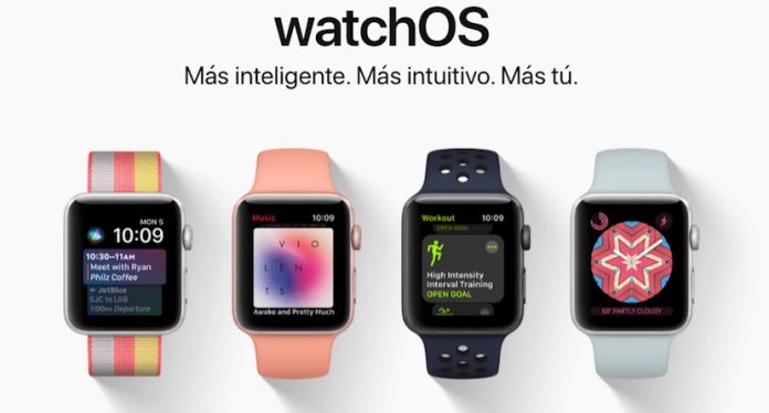 watchOS 4 watchOS 4 - más inteligente