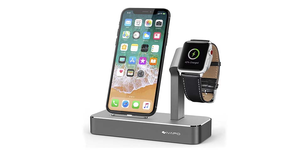 Review del soporte para Apple Watch y iPhone de iVAPO