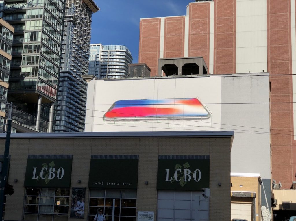 Cartel del iPhone X en Toronto | Via @joshmcconnell (Vía The Apple Post)