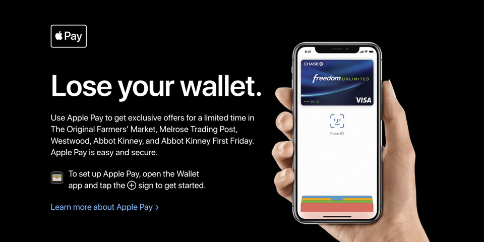 Apple Pay - Lose your wallet
