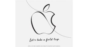 Evento de apple marzo 2018