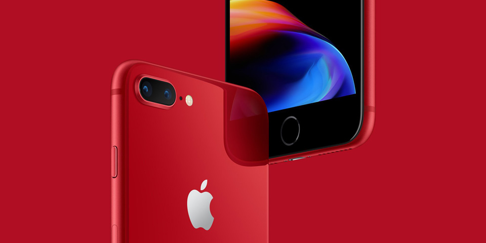 Apple lanza el iPhone 8 y el iPhone 8 Plus (PRODUCT)RED Special Edition