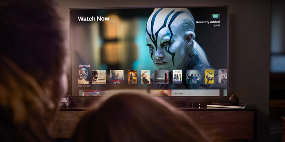 Apple TV plataforma streaming video