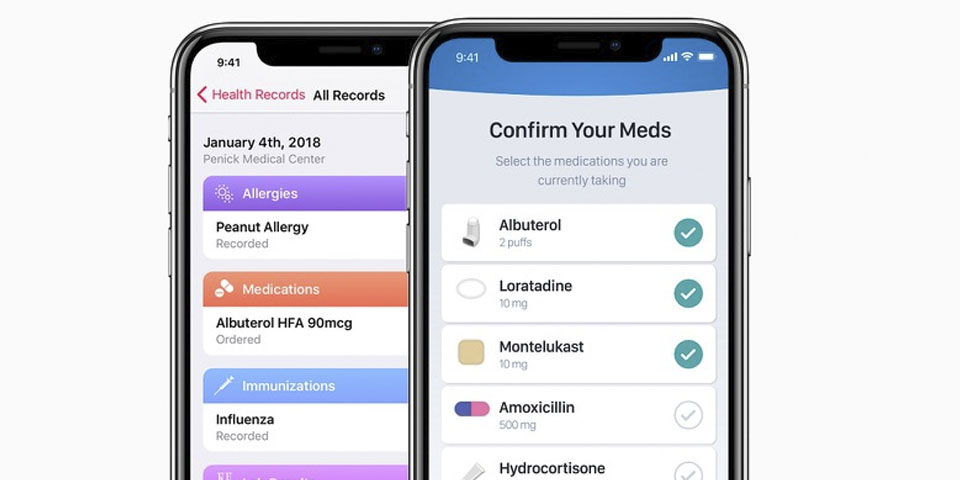 Apple Health en iOS 12
