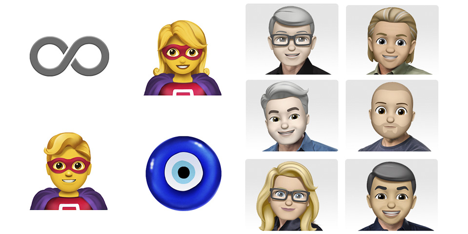 Nuevos emojis iOS 12 y memojis