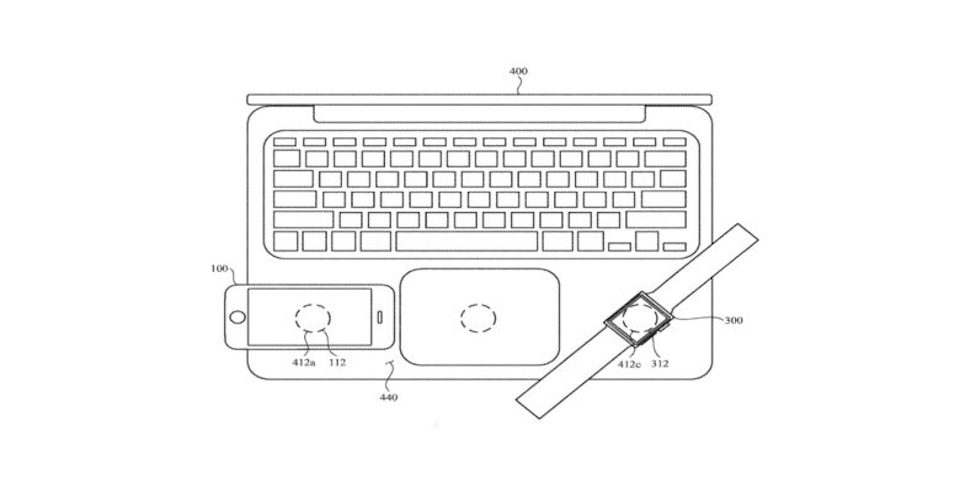 Patente carga inalámbrica de Apple