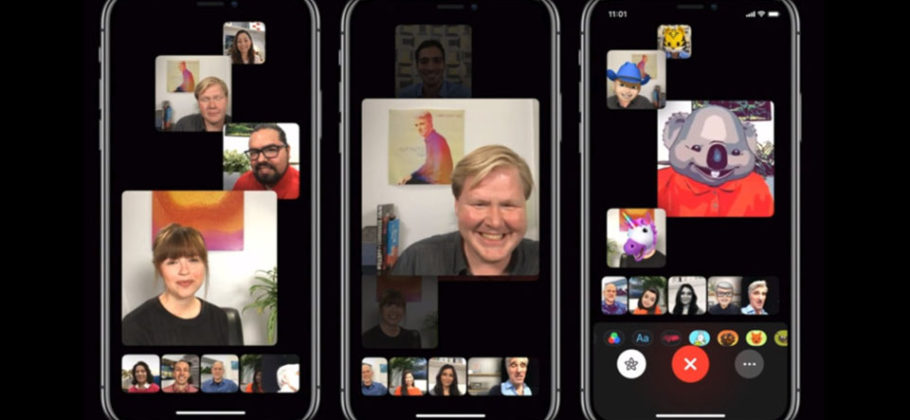 llamadas en grupo FaceTime iOS 12