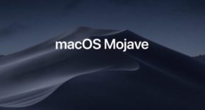 macOS Mojave - dark mode
