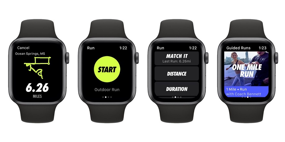 Encarnar Abrasivo Cap Nike Run Club, actualizado en Apple Watch | mecambioaMac