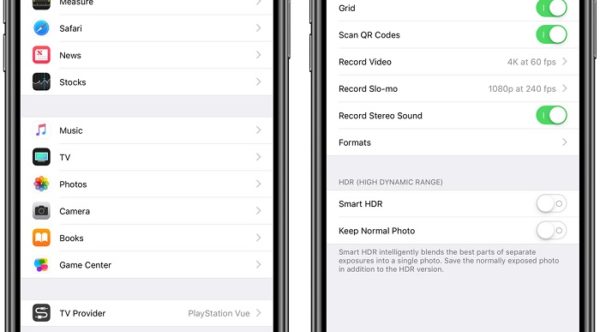 Smart HDR en iPhone