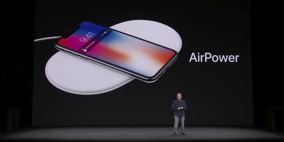Presentación del AirPower en el Apple Special Event 2017