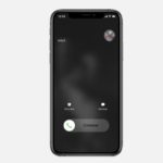 iPhone X responder llamada