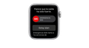 Apple Watch Series 4 - detección caídas