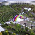 Rainbow stage en el Apple Park