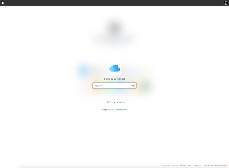 Acceso a la Beta del nuevo portal de iCloud.com
