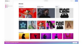 Beta de Apple Music web