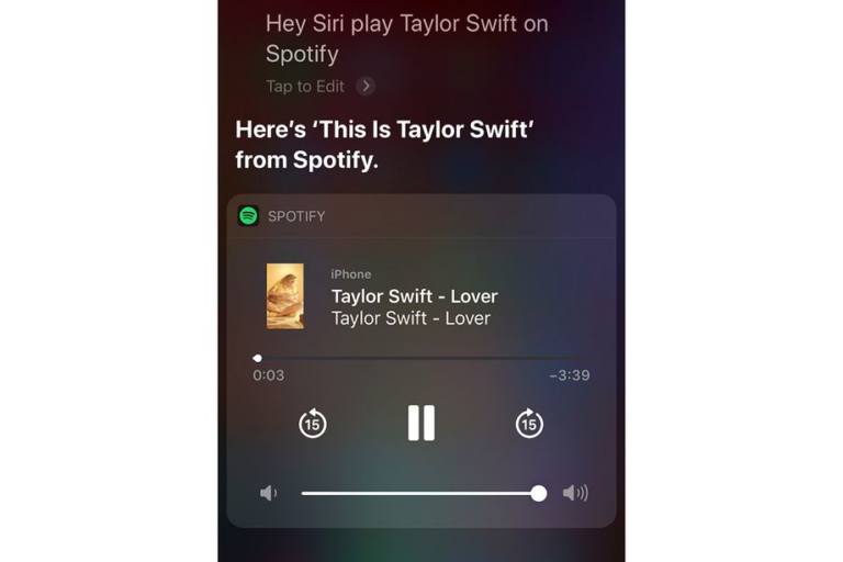 Siri soportará Spotify