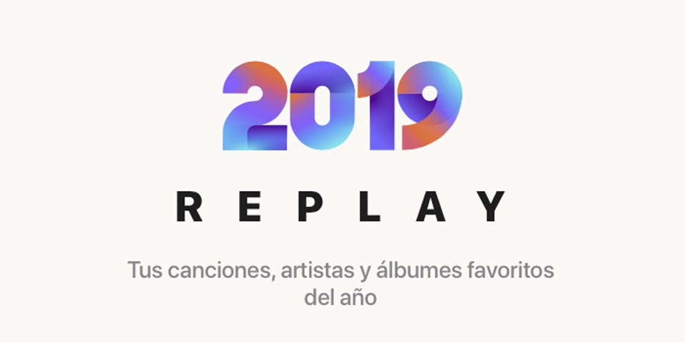 Apple Music - playlist Replay 2019