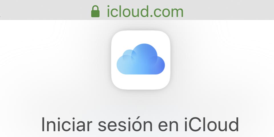 iCloud.com funciona en el navegador tanto en iOS como Android