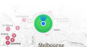 Melbourne - persecución Buscar iPhone