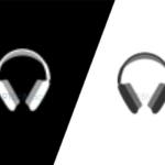 Logo auriculares diadema de Apple