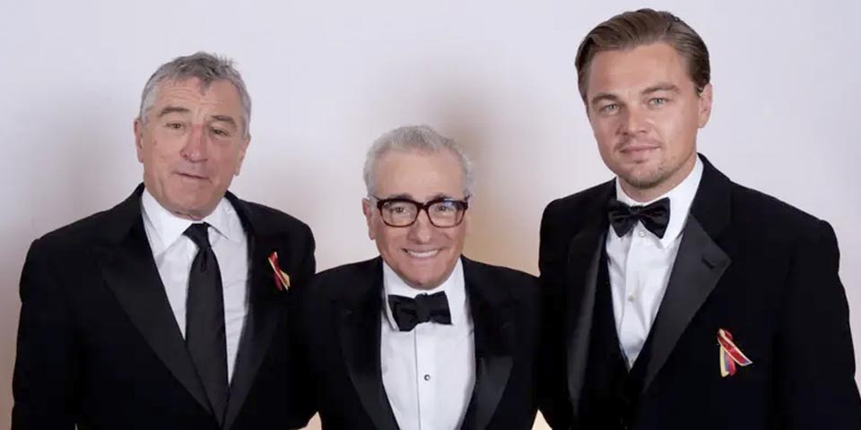 Scorsese de Niro y DiCaprio