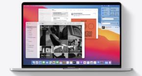 MacBook Pro con macOS Big Sur