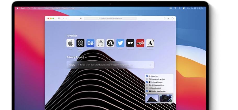Safari en macOS Big Sur