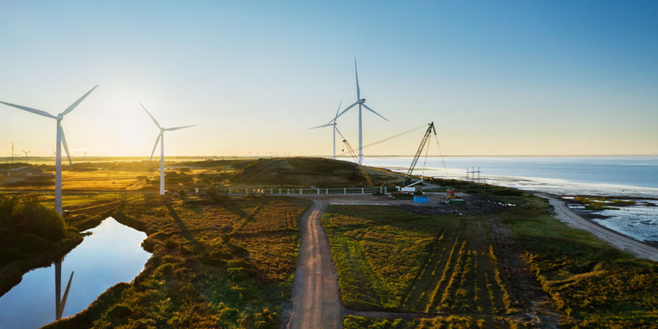 Turbinas eólicas de Apple en Dinamarca
