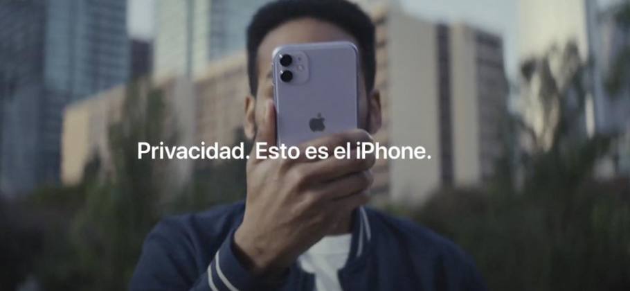 Anuncio Apple privacidad iPhone 2020