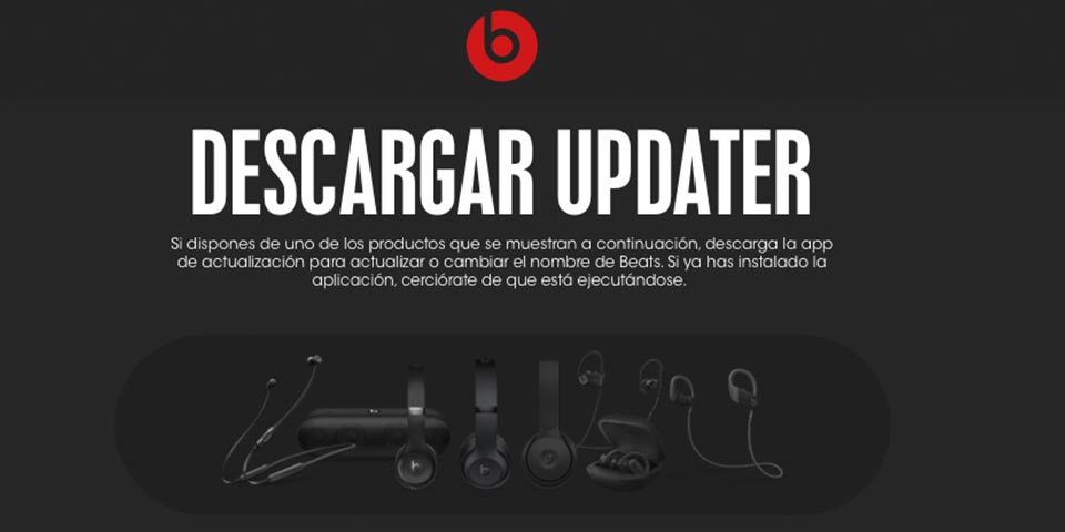 firmware updates with beats updater