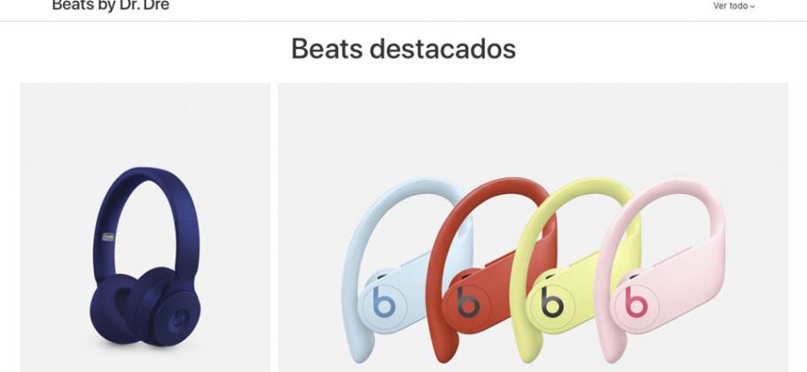 Beats By Dre web de Apple