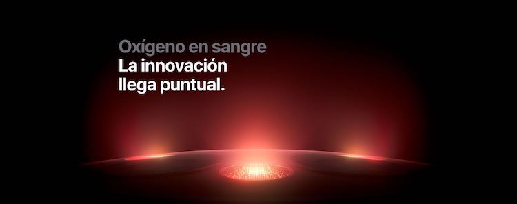 Apple Watch Series 6 - oxígeno en sangre