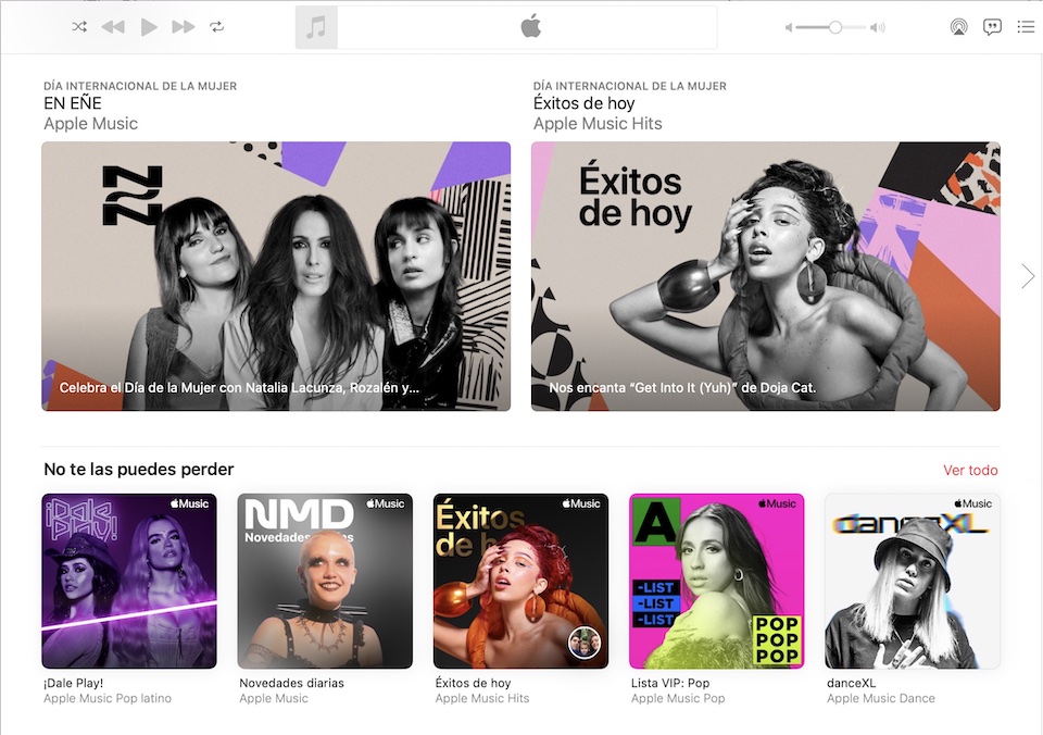 Apple Music - Día Internacional de la Mujer 2022