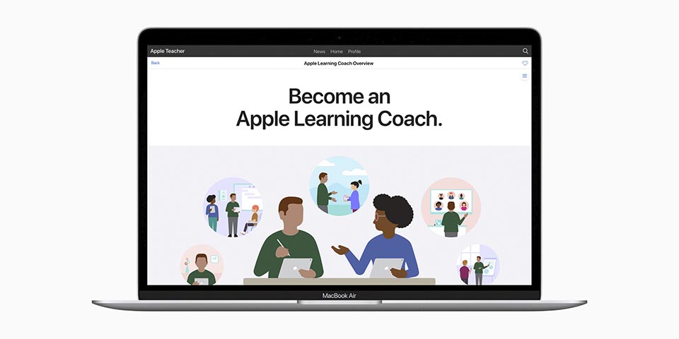 Apple learning coach