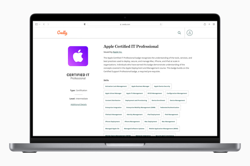 Apple-new-professional-training-Certified-IT-Professional