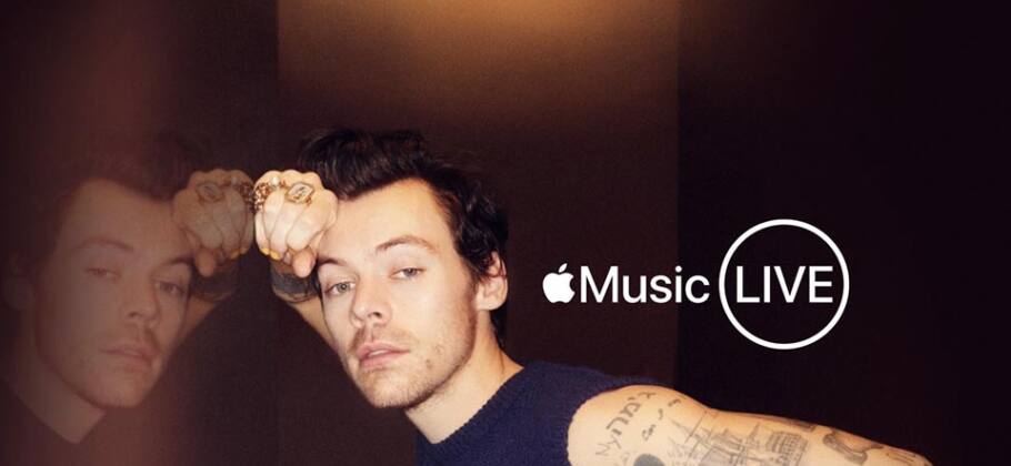 Harry Styles en Apple Music Live