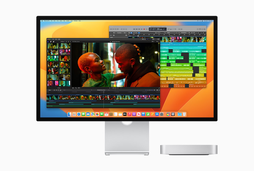 Mac mini con chip M2 y Studio Display