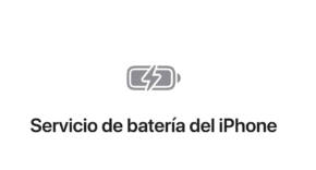 Servicio de reemplazo de batería de Apple